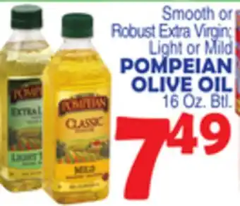 Bravo Supermarkets POMPEIAN OLIVE OIL offer