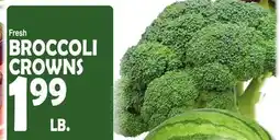 Bravo Supermarkets FRESH BROCCOLI CROWNS offer