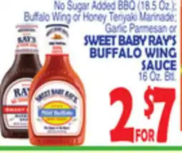 Bravo Supermarkets SWEET BABY RAY'S BUFFALO WING SAUCE offer