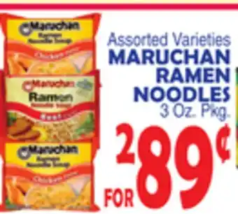 Bravo Supermarkets MARUCHAN RAMEN NOODLES offer