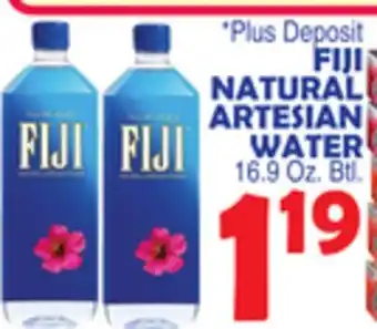 Bravo Supermarkets FIJI NATURAL ARTESIAN WATER offer