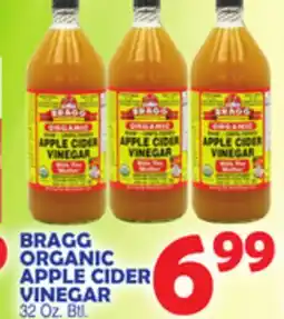 Bravo Supermarkets BRAGG ORGANIC APPLE CIDER VINEGAR offer