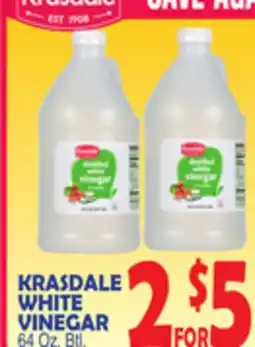 Bravo Supermarkets KRASDALE WHITE VINEGAR offer