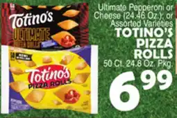 Bravo Supermarkets TOTINO'S PIZZA ROLLS offer