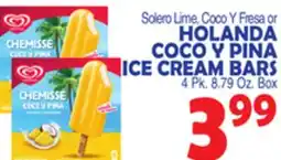 Bravo Supermarkets HOLANDA COCO Y PINA ICE CREAM BARS offer