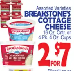 Bravo Supermarkets BREAKSTONE'S COTTAGE CHEESE offer