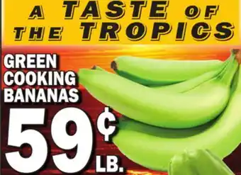 Bravo Supermarkets GREEN COOKING BANANAS offer