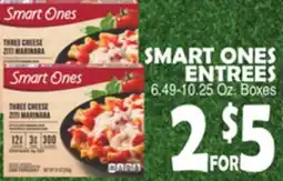 Bravo Supermarkets SMART ONES ENTREES offer