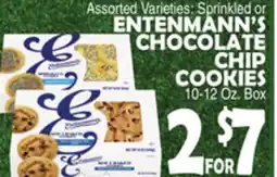 Bravo Supermarkets ENTENMANN'S CHOCOLATE CHIP COOKIES offer