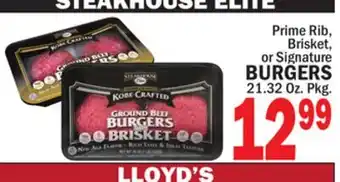 Bravo Supermarkets STEAKHOUSE ELITE BURGERS offer