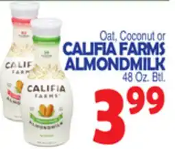 Bravo Supermarkets CALIFIA FARMS ALMONDMILK offer