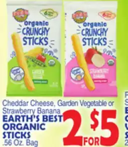 Bravo Supermarkets EARTH'S BEST ORGANIC STICKS offer