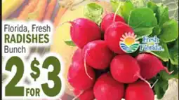 Bravo Supermarkets Florida, Fresh RADISHES offer