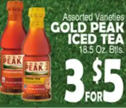 Bravo Supermarkets GOLD PEAK ICED TEA offer