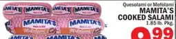 Bravo Supermarkets MAMITA'S COOKED SALAMI offer
