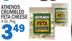 Bravo Supermarkets ATHENOS CRUMBLED FETA CHEESE offer