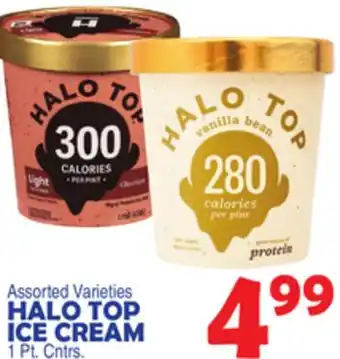 Bravo Supermarkets HALO TOP ICE CREAM offer