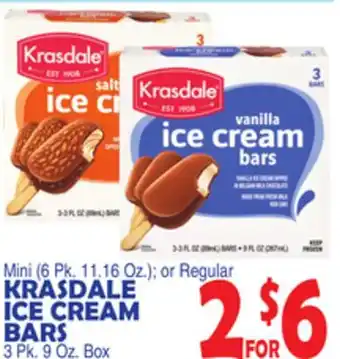 Bravo Supermarkets KRASDALE ICE CREAM BARS offer