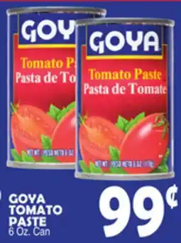 Bravo Supermarkets GOYA TOMATO PASTE offer