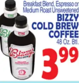 Bravo Supermarkets BIZZY COLD BREW COFFEE offer