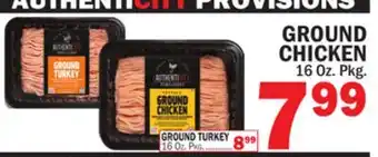 Bravo Supermarkets AUTHENTICITY PROVISIONS GROUND CHICKEN offer