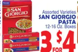 Bravo Supermarkets SAN GIORGIO PASTA offer