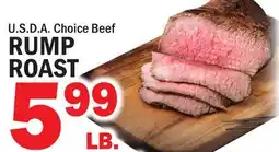 Bravo Supermarkets RUMP ROAST offer