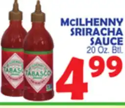 Bravo Supermarkets McILHENNY SRIRACHA SAUCE offer