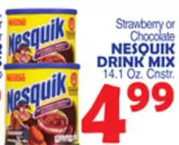 Bravo Supermarkets NESQUIK DRINK MIX offer
