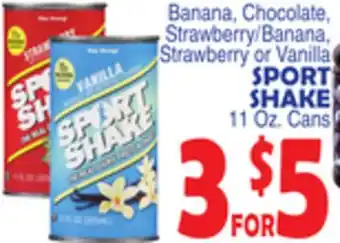 Bravo Supermarkets SPORT SHAKE offer