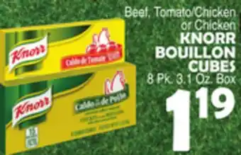Bravo Supermarkets KNORR BOUILLON CUBES offer