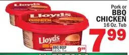 Bravo Supermarkets Pork or BBQ CHICKEN offer
