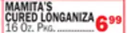 Bravo Supermarkets MAMITA'S CURED LONGANIZA offer