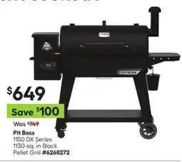Lowe's 1150 DX Series 1130-sq. in Black Pellet Grill offer