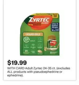 CVS Adult Zyrtec offer