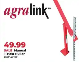 Runnings AgraLink Manual T-Post Puller offer