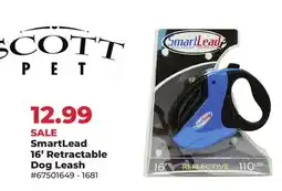 Runnings SCOTT PET SmartLead 16' Retractable Dog Leash offer