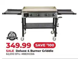 Runnings PIT BOSS Deluxe 4 Burner Griddle offer