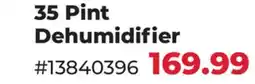 Runnings Perfect Aire 35 Pint Dehumidifier offer