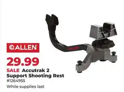 Runnings ALLEN Accutrak 2 Support Shooting Rest offer