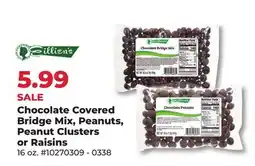 Runnings Eilliens Chocolate Covered Bridge Mix, Peanuts, Peanut Clusters or Raisins offer