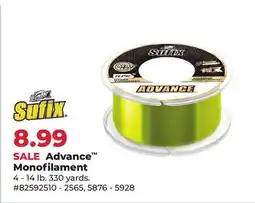 Runnings SUFIX Advance Monofilament offer