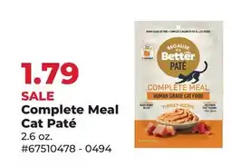 Runnings Complete Meal Cat Paté offer