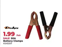 Runnings Deka 50A Battery Clamps offer