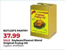 Runnings BUTLER'S PANTRY Soybean/Peanut Blend Original Frying Oil offer