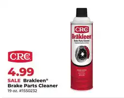 Runnings Brakleen Brake Parts Cleaner offer