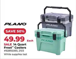 Runnings PLANO 14 Quart Frost Coolers offer