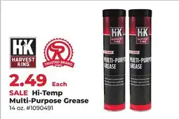 Runnings Harvest King Hi-Temp Multi-Purpose Grease offer