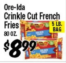 Western Beef Ore-Ida Crinkle Cut French Fries offer