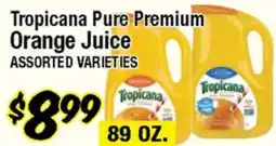 Western Beef Tropicana Pure Premium Orange Juice offer